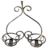 Цветочница Афродита кованная, материал сталь