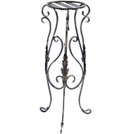 Цветочница Эдельвейс кованная, материал сталь