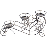 Цветочница Каскад кованная, материал сталь