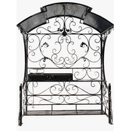 Мангал кованный с крышей Москва, материал - сталь 3 мм