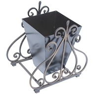 Урна большая кованная, материал - сталь 3 мм