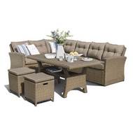 Комплект плетеной мебели Нанси AFM-307G Grey