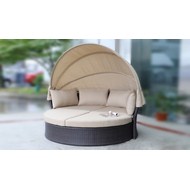 Плетеный диван Кингстон AFM-325B Brown (коричневый)