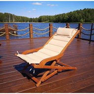 Складное кресло-шезлонг Витре AFM-709A Beige