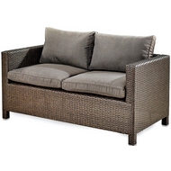 Диван из иск.ротанга S59A-W53 коричневый