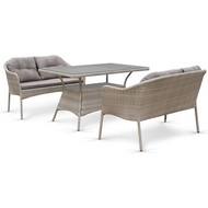 Комплект плетеной мебели Вельрон T198C/Y54C-W85 Latte