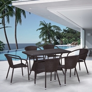     .  T198D-Y137C-W53 Brown 6Pcs