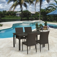 Набор плетеной мебели из иск.ротанга Морте T256A-Y380A-W53 Brown 4Pcs