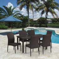 Набор плетеной мебели из иск.ротанга Браунтони T256A-Y380A-W53 Brown 6Pcs