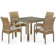 Комплект мебели (T257B-Y379B-W65 Light Brown) Лаут