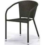 Плетеное кресло из иск.ротанга Y137C-W53 Brown