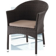 Плетеное кресло AFM-353BL Brown