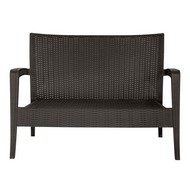 Диван пластиковый Ola Dom (коричневый)