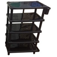 Этажерка для обуви Узкая пластиковая