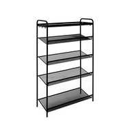 Этажерка для обуви Женева ПДО Ж25 Ч пятиярусная, черный