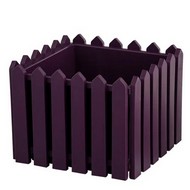 Кашпо Лардо квадратное (лиловое)