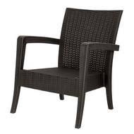 Кресло-диван пластиковое Ola Dom (коричневый)