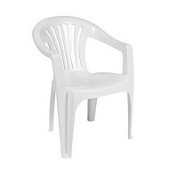 Кресло пластиковое Эфес (белый)