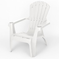 Кресло пластиковое Майами (белое)