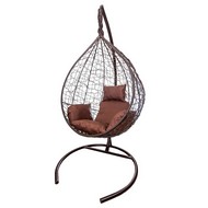 Кресло подвесное Сфера (коричневый, коричневый, коричневый)