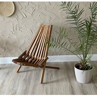 Кресло-шезлонг Кентукки деревянный