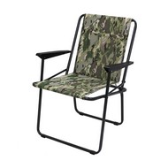 Кресло складное Фольварк мягкое зеленое хаки