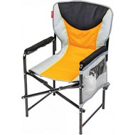 Кресло складное Хаусхальт ННС2/O, оранжевый, серый, черный