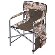 Кресло складное c карманами (серый, хаки) КС1/СХ