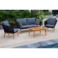 Набор мебели Камелия (черный, серый) GS002