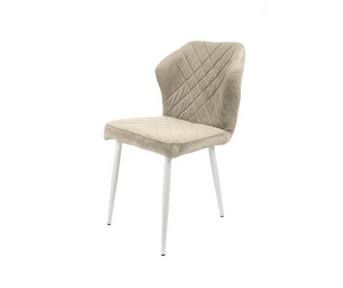 Стул домашний НИЦЦА (бежевый, белый)