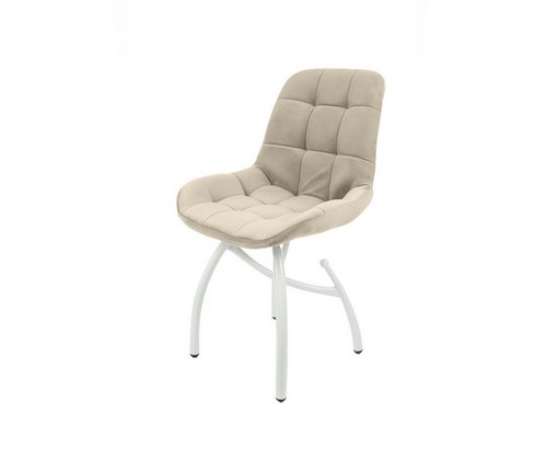 Стул домашний ЛИРА шарики (бежевый, белый)