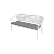 Диван Латте трехместный с подушкой (белый)