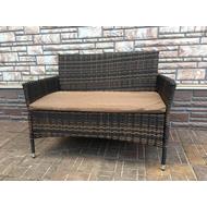 Плетеный диван 2-х местный Анкор