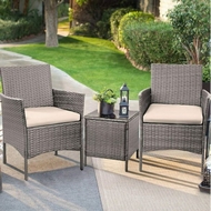 Кофейный комплект мебели Virginiya (Вирджиния) Balcony Set (greige)