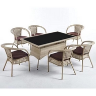 Комплект плетеной мебели из искусственного ротанга Руардин (Ruardean) wood