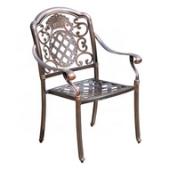 Кресло из литого алюминия Гуерлайн (Guerlain)