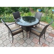 Обеденная группа из искусственного ротанга Эмма (Emma)