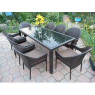 Обеденная плетеная группа из искусственного ротанга Сицилия (Sicily)