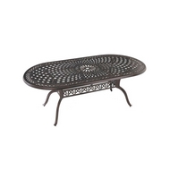 Овальный стол из литого алюминия Бродвей