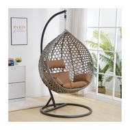 Плетеное подвесное кресло МД-1000 big grey