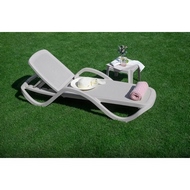 Шезлонг Клеопатра Ротанг (Cleopatra Rattan) слоновая кость