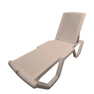 Шезлонг Сантьяго Ротанг (Santiago Rattan) капучино