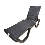 Шезлонг Сантьяго Ротанг (Santiago Rattan) шоколад