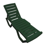 Шезлонг Сантьяго темно-зеленый