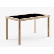 Плетеный стол из иск.ротанга Анкор (wood)