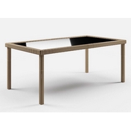 Стол из иск.ротанга Сантьяго Макси (Santiago Maxi) wood