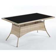 Стол из ротанга Руардин (Ruardean) 150х90 см (wood)