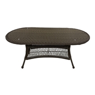 Стол овальный из ротанга Мэдисон