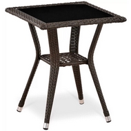 Столик для шезлонга из иск.ротанга Мара-2 (Mara-2) dark brown