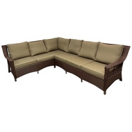 Угловой диван из иск.ротанга Мудо (Mudo)